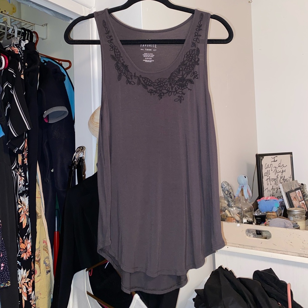 american eagle soft tank top